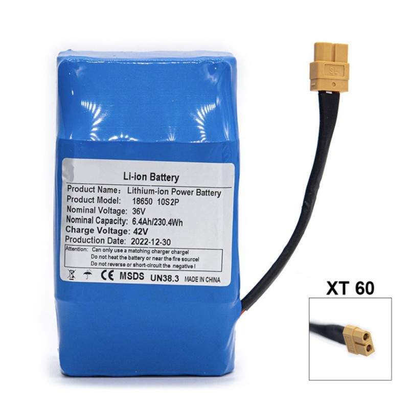 Batterie externe supplémentaire 36v 6400mah pour scooter électrique ou vélo électrique  - 1 Batterie externe supplémentaire 36v 