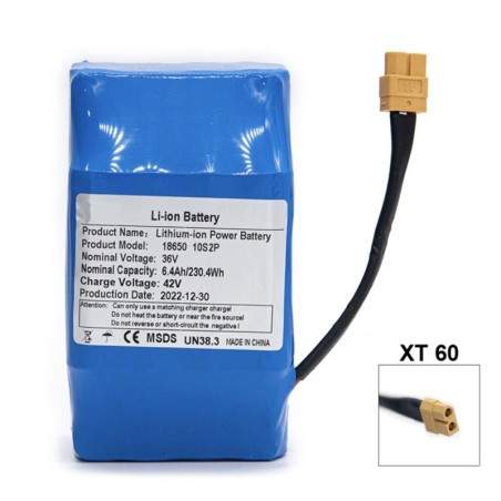 Batterie externe supplémentaire 36v 6400mah pour scooter électrique ou vélo électrique  - 1 Batterie externe supplémentaire 36v 