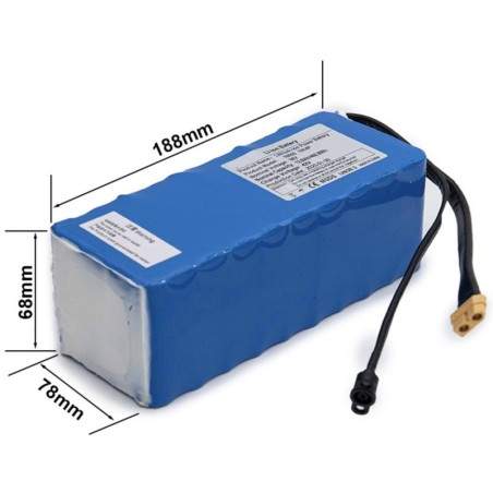 Zewnętrzny dodatkowy akumulator 36v 12800mah do hulajnogi elektrycznej lub roweru elektrycznego  - 2 Zewnętrzny dodatkowy akumul