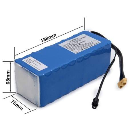 Batterie externe supplémentaire 36v 10400mah pour scooter électrique ou vélo électrique  - 2 Batterie externe supplémentaire 36v