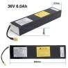 Bateria 36v 6000mah do hulajnogi elektrycznej Kugoo S1 lub podobnej  - 2 Bateria 36v 6000mah do hulajnogi elektrycznej Kugoo S1 