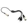 GX16-DC5,5mm / DC8mm / XLR / GX12 töltő konverter kábel  - 1 GX16-DC5,5mm / DC8mm / XLR / GX12 töltő konverter kábel
GX16-DC5,5m