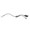 GX16 kŭm DC5,5 mm / DC8 mm / XLR / GX12 preobrazuvasht kabel za zaryadno ustroĭstvo  - 4 GX16 kŭm DC5,5 mm / DC8 mm / XLR / GX1