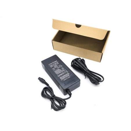 Chargeur pour scooter ou vélo électrique 42V 2A - 36v - Connecteur GX12  - 1 Chargeur pour scooter ou vélo électrique 42V 2A - 3