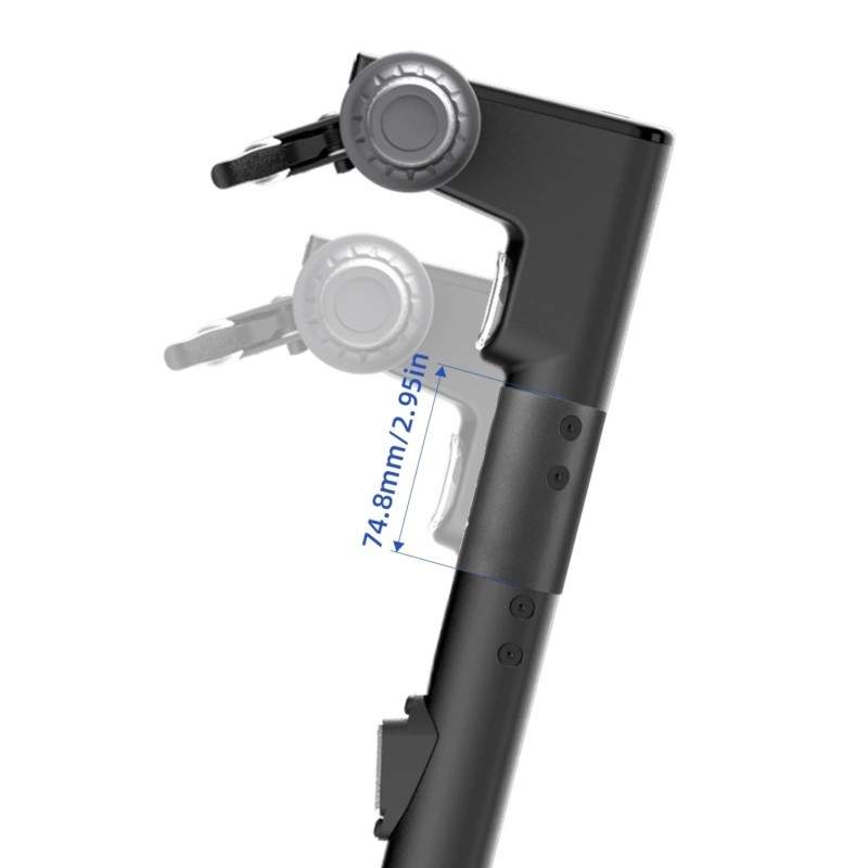 Forlenger for å øke styrehøyden på Ninebot Max G30, G2, G65 eller lignende. Segway - Ninebot - 1 Forlenger for å øke styrehøyden