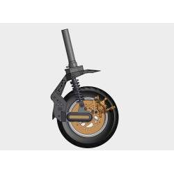 Suspensión delantera Sharkset con freno de disco para Ninebot Max G30E ll / G30 LE / G30D / G30LP, Segway Max G2 / G65.  - 7 Sus