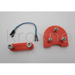 Rehausseur / adaptateur d'aile Xiaomi M365, 1S, Pro2 et M365 Pro pour pneus 10 pouces KROXNE - 2 Rehausseur / adaptateur d'aile 
