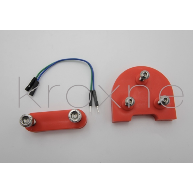 Rehausseur / adaptateur d'aile Xiaomi M365, 1S, Pro2 et M365 Pro pour pneus 10 pouces KROXNE - 2 Rehausseur / adaptateur d'aile 