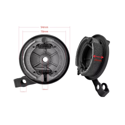 Komplekt barabannykh halʹm iz halʹmivnymy kolodkamy dlya Ninebot Max G30, Segway Max G2, Segway Max G65 abo analohichnykh KROXNE