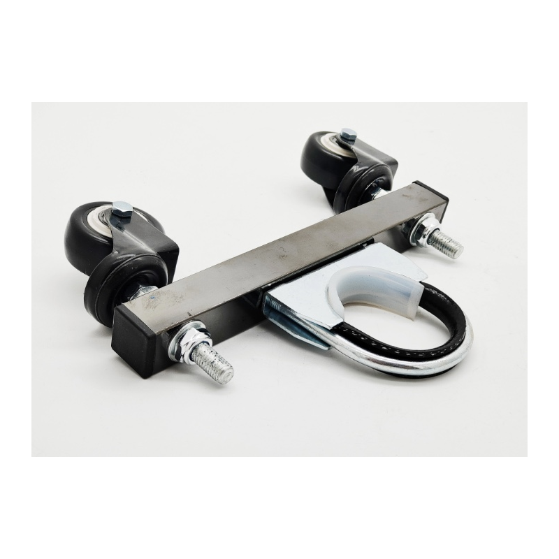 Supporto in metallo con ruote scorrevoli per monopattini elettrici Xiaomi, Segway serie F/D, Ninebot Max Series o simili  - 2 Su