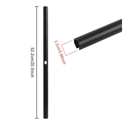 52 cm forlenget styre for Xiaomi, Ninebot eller lignende elektriske sparkesykler.  - 1 52 cm forlenget styre for Xiaomi, Ninebot