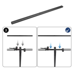 52 cm verlängerter Lenker für Xiaomi, Ninebot oder ähnliche Elektroroller.  - 2 52 cm verlängerter Lenker für Xiaomi, Ninebot od
