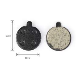 Brzdové destičky pro Segway F20, F25, F30, F40, D18, D28, D38 nebo podobné Segway - Ninebot - 9 Brzdové destičky pro Segway F20,