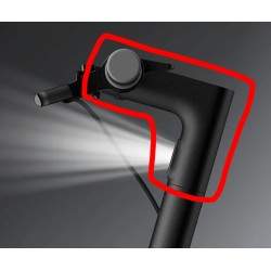 Base schermo o supporto manubrio per monopattino elettrico Xiaomi Scooter 4 Ultra Xiaomi - 5 Base schermo o supporto manubrio pe
