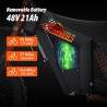 Monorim e-Moto Electric Wish007, 55 km/h, kinitíras 1500 W, bataría 21Ah, rythmizómeni ydravlikí anártisi Monorim - 7 Monorim e-