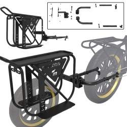 Monorim GL8 - rimorchio per portapacchi, cestino per biciclette o biciclette elettriche. Monorim - 12 Monorim GL8 - rimorchio pe