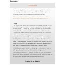 Ličio baterijų remonto, balansavimo ir aktyvinimo įrankis KROXNE - 6 Ličio baterijų remonto, balansavimo ir aktyvinimo įrankis
P