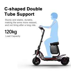 Sedátko pro Segway-ninebot ZT3, Segway ZT3 pro skútr - přídavný kufr Segway - Ninebot - 2  