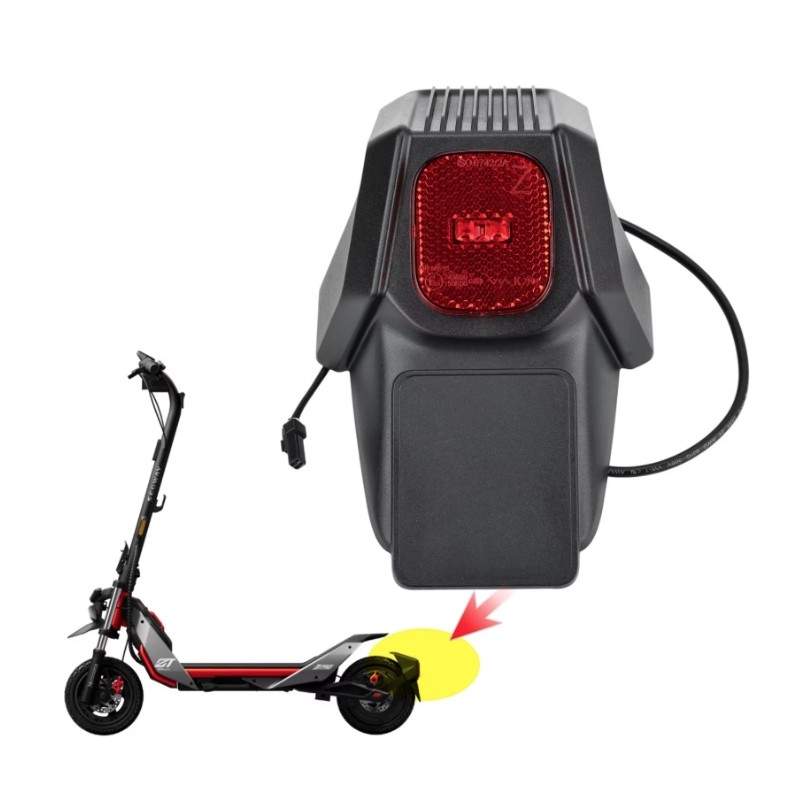 Original'noye polnoye zadneye krylo s fonarem dlya Segway ZT3 / Segway ZT3 Pro - detali i zapchasti Segway - Ninebot - 1  