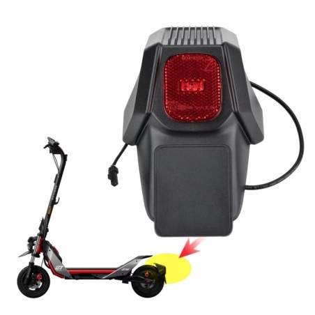 Originele complete achterspatbord met licht voor Segway ZT3 / Segway ZT3 Pro - onderdelen en reserveonderdelen Segway - Ninebot 