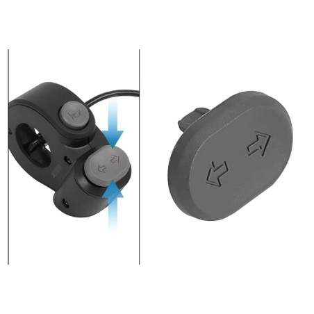 Botão de piscas para Ninebot Segway Max G2, Segway F2 Series, Xiaomi Pro Plus, Pro Max ou similares Segway - Ninebot - 1 Compatí