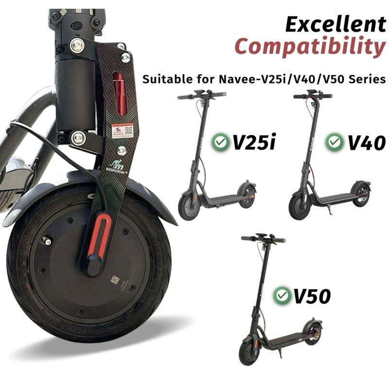 Monorim MV0 esivedrustus Navee V25i V40 V50 elektriliste tõukerataste jaoks Monorim - 2  