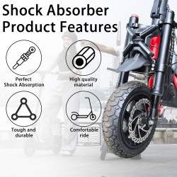 Suspensao dianteira Monorim-ZT3 para trotinete eletrica Segway ZT3 Pro - kit upgrade Monorim - 10 
Compatibilidade: suspensao di