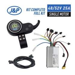 Kit controladora con pantalla y gatillo 48v / 52v 25A ( JP ) para patinete eléctrico KROXNE - 1  