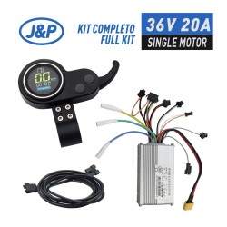 Styrsats med display och trigger 36v 20A (JP) för elscooter KROXNE - 1  
