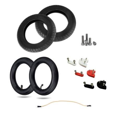 Complete 10 Inch Wanda-bandenkits voor Xiaomi M365, 1S, Pro2 en M365 Pro WANDA - 4 Twee 10-inch Wanda-banden - inclusief twee 10