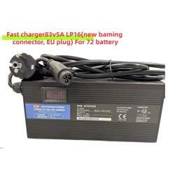 83V 5A LP-16 hurtigoplader 3-pin stik til 72V batteri DUALTRON STORM Thunder3 Thunder2 Minimotors - 2  