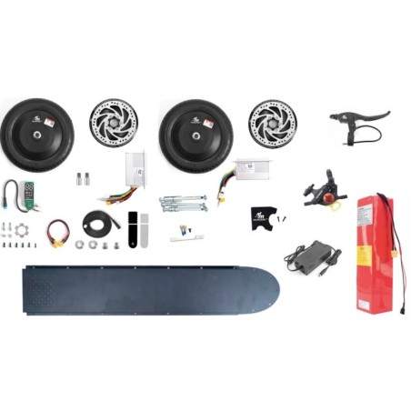 Kit doppio motore AWD 1000w (due motori da 500w) - batteria ed elettronica inclusi Monorim - 2 Otterrai il doppio della potenza 
