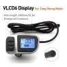 VLCD6 LCD zaslon sa 6pin muškim konektorom za TongSheng DZ2 električni bicikl Tongsheng - 3  