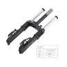 Horquilla con suspensión delantera original para Ninebot Segway ZT3 Pro Segway - Ninebot - 1  