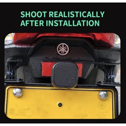 Vodoustoĭchiva sistema za otkrivane na mŭrtva zona (ŭgŭl 130º) za skuter, velosiped ili mototsiklet KROXNE - 9  