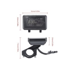 Zaslon ali nadzorna plošča za Zwheel, ZRino SE, ZRino Duo Max, iScooter iX3, iScooter, iX4  ali podoben skuter  - 9 Zaslon ali n