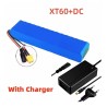 Akumulyator 20000 mAh 48 V iz zaryadnym prystroyem 54,6 V 2A xt60-dc, bullet-sm, T plug-dc, xt60-sm, xt60-plug KROXNE - 6  