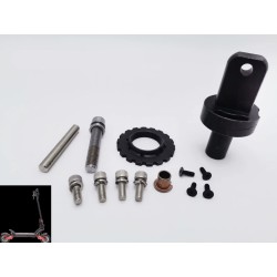 Foldesystem for Kugoo G1 Zero 10x sammenleggbar brakett montering hengsel reparasjonssett bolt Zero - 2  