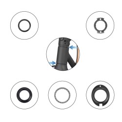 Zestaw steru i lozysk do Segway Ninebot KickScooter F20 F25 F30 F40 D18 D28 D38 lub podobny Segway - Ninebot - 2 Kompatybilnosc: