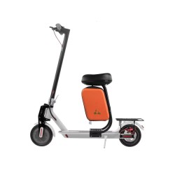 Sete med integrert koffert for Xiaomi M365, 1S, Pro, Pro2, Mi3 eller lignende scootere - maksimal basebredde 15,5 cm KROXNE - 9 