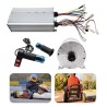 DC 60V/72V Brushless Electric Motor DIY Kit with High Speed ​​Controller for GoKart, Bike, Scooter KROXNE - 8  