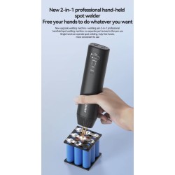 Poste à souder par points portatif H1 avec 11 et H2 avec 90 modes réglables pour batteries au lithium KROXNE - 11  