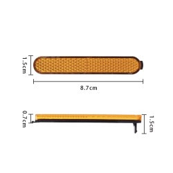 Bakre reflexer för Xiaomi Pro 2, 1S, Essential, Mi 3 eller liknande Xiaomi - 6  