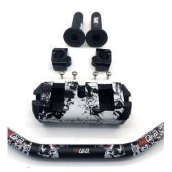 Versenykormány, professzionális markolat kerékpárokhoz, ATV, Quad 1-1/8" Kayo BSE CRF KLX KROXNE - 3  