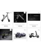 V etom razdele vy mozhete poluchit' dostup k transportnym sredstvam, zapchastyam, uluchsheniyam, zapchastyam i obnovleniyam po markam i modelyam elektromobiley.